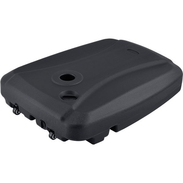 Cantilever Umbrella Base w/ Wheels, Sand/Water Filled, Black, Global Industrial, Mfr#: 436973